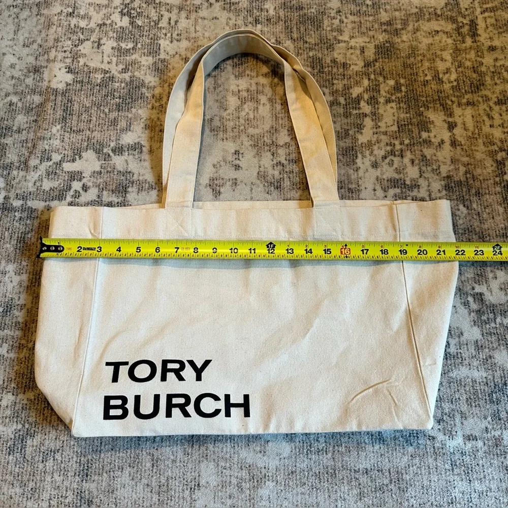 NWOT TORY‎ BURCH PACKABLE CANVAS TOTE BAG